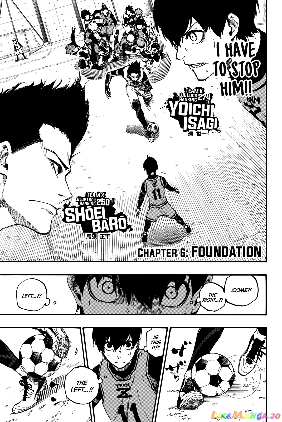 Blue Lock Chapter 6 image 02